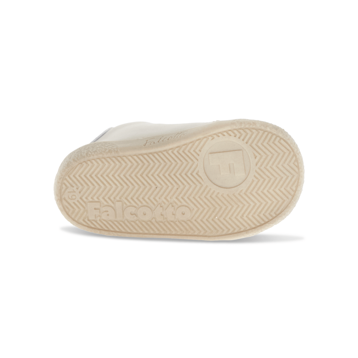 Naturino Toddlers' (Sizes 22 - 27) Mauvis VL White/Gold Studs - 1100559 - Tip Top Shoes of New York