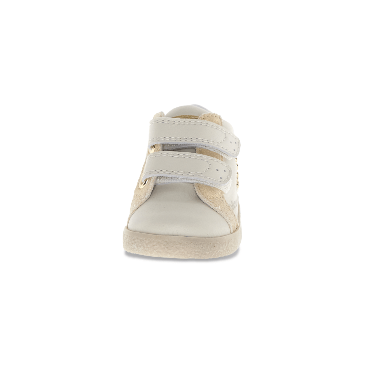 Naturino Toddlers' (Sizes 22 - 27) Mauvis VL White/Gold Studs - 1100559 - Tip Top Shoes of New York