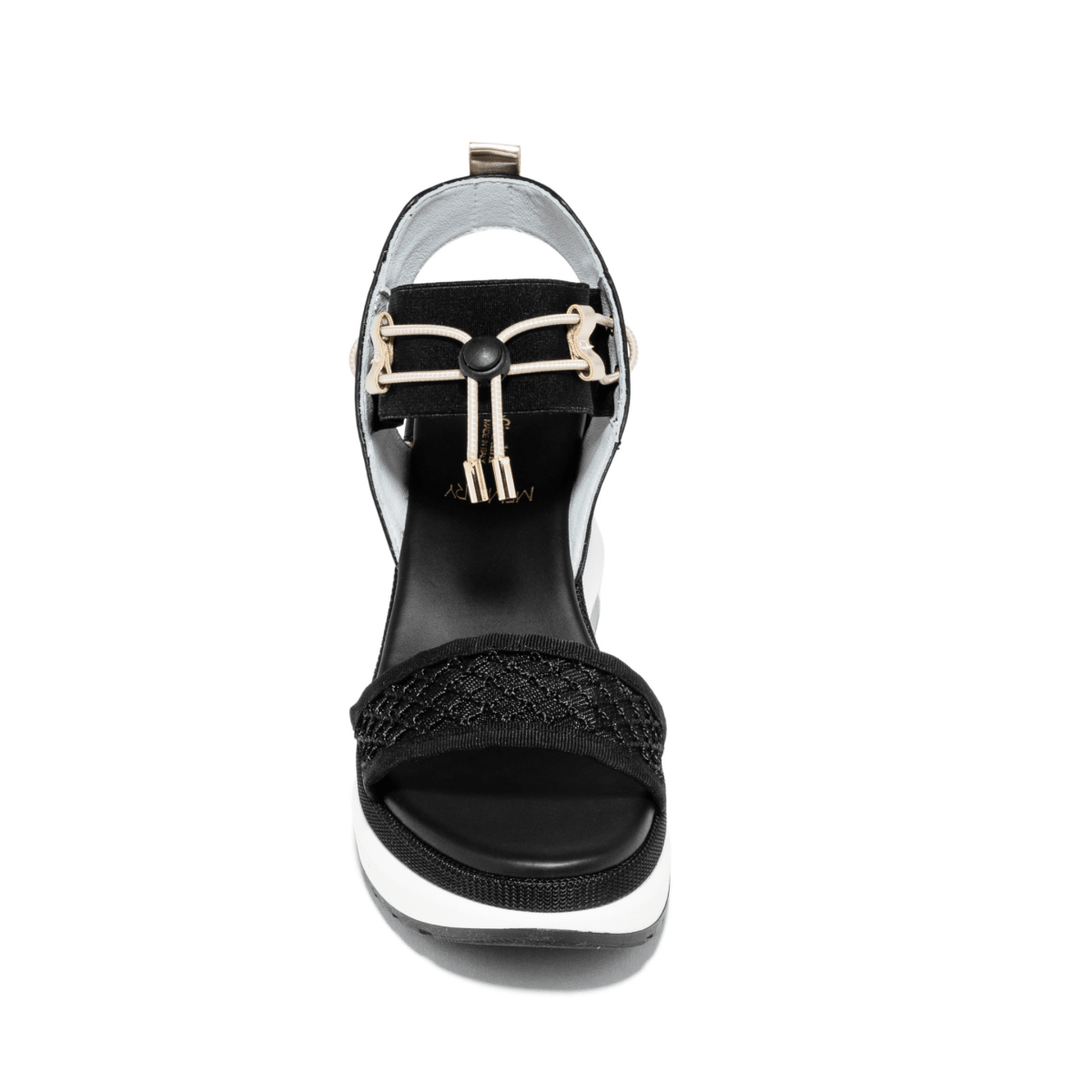 NeroGiardini Women's E616055D Black Mesh Leather - 9031405 - Tip Top Shoes of New York