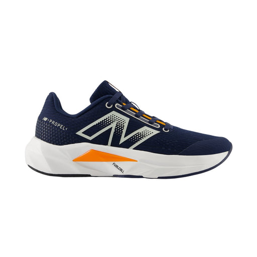 New Balance Boy's (Gradeschool) FuelCell Propel v5 GPFCPRK5 Navy/Sun Glow/Grey Matter - 1086111 - Tip Top Shoes of New York