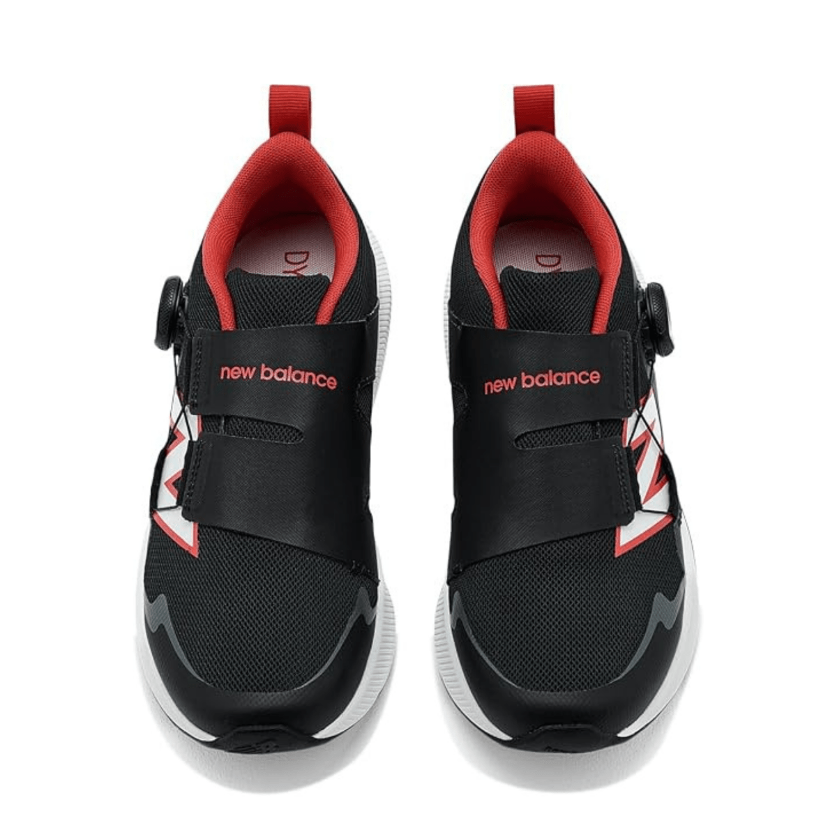 New Balance Kids (Grade School) DynaSoft Reveal v4 BOA GRVL8R1 Gris Castlerock/Grey/Neon Flame - 1110267 - Tip Top Shoes of New York