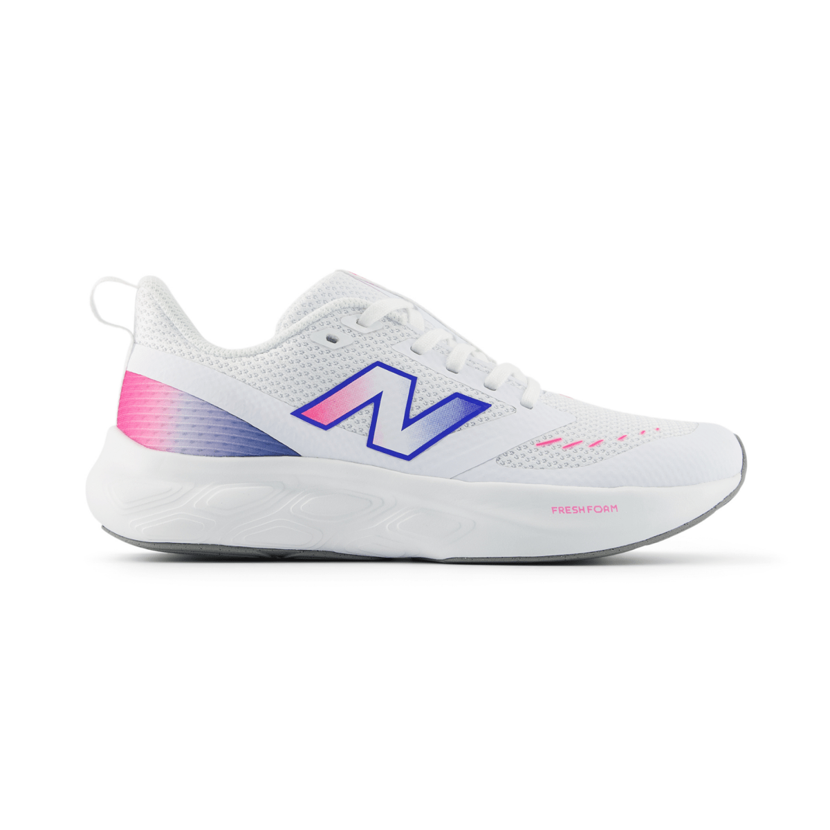 New Balance Kids (Grade School) G6257MH White/Pink Heat/Bluebird - 1104032 - Tip Top Shoes of New York