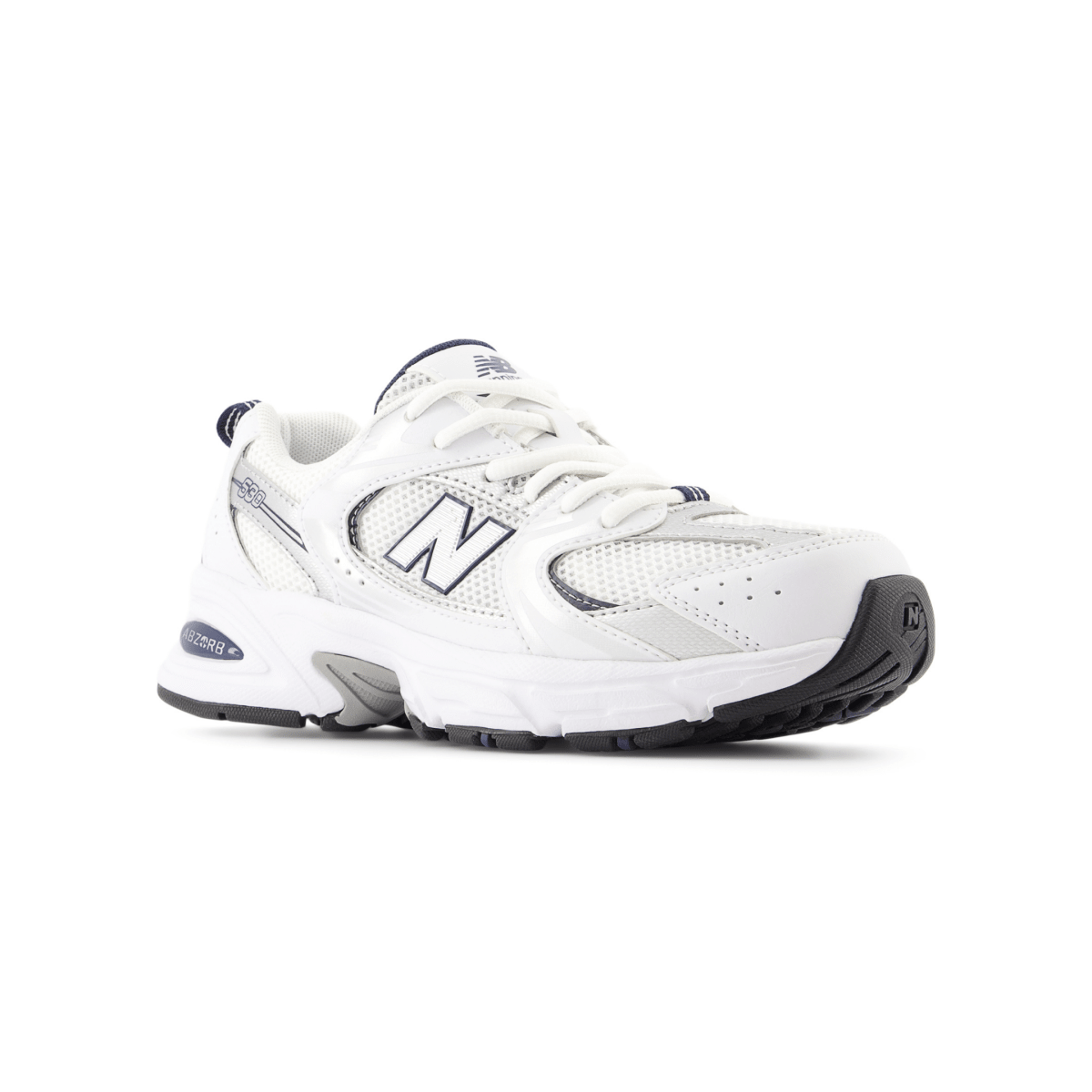 New Balance Kids (Grade School) GR530SB1 White/Natural Indigo/Silver Metallic - 1110542 - Tip Top Shoes of New York