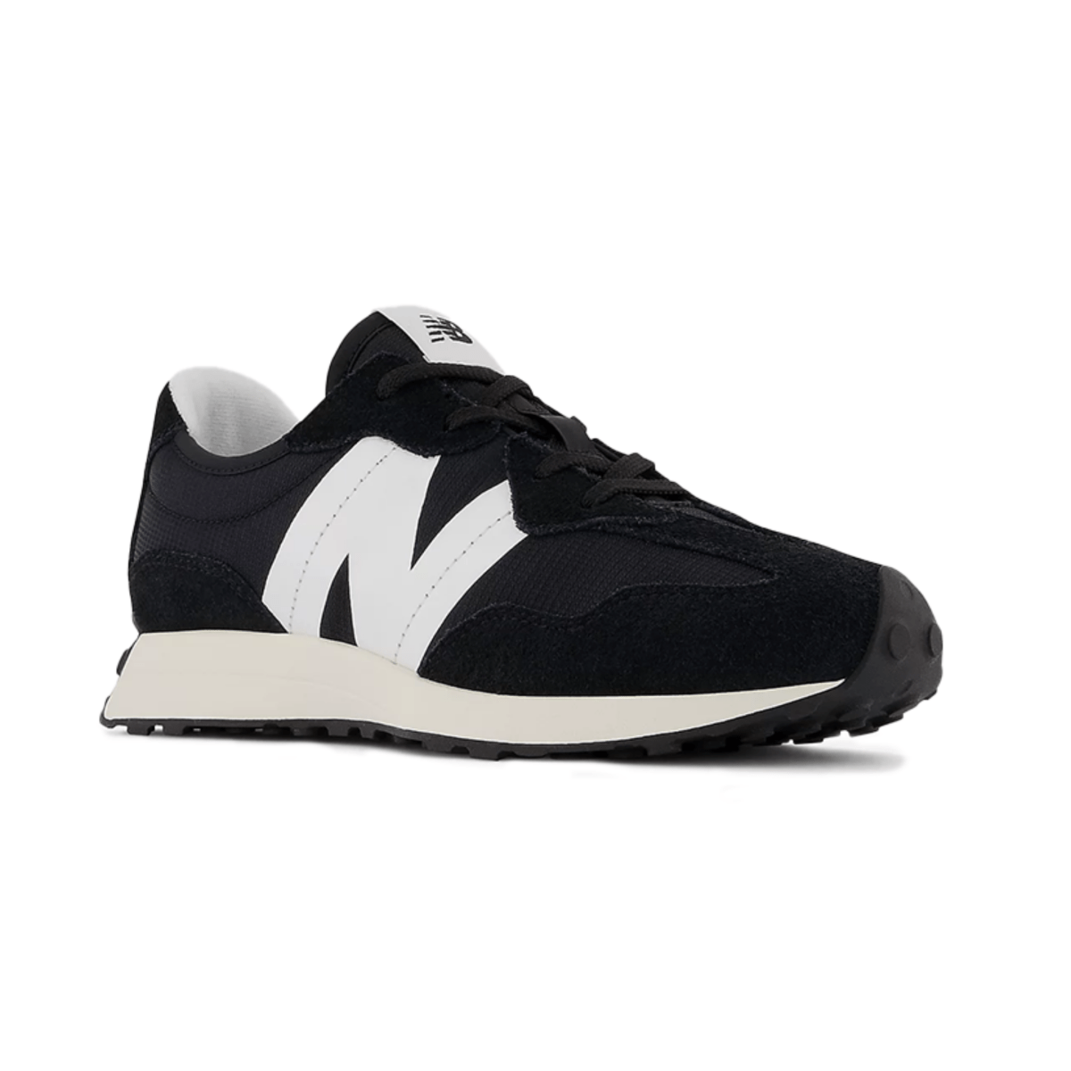New Balance Kids' (Grade School) GS327GS Black/White - 1098467 - Tip Top Shoes of New York