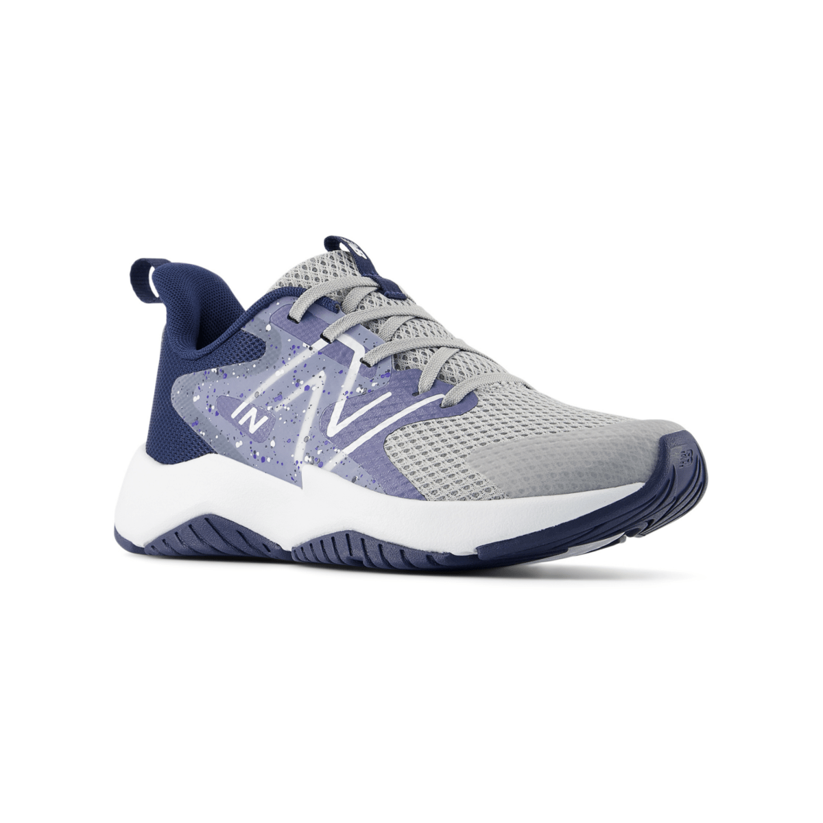 New Balance Kids' (Grade School) Rave Run v2 GKRAVA2 Raincloud/Dream State/NB Navy - 11002710 - Tip Top Shoes of New York