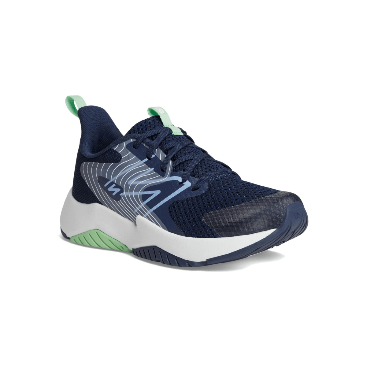 New Balance Kid's (Grade School) Rave Run v2 GKRAVAB2 NB Navy/Electric Sky/Sweetgrass - 1093078 - Tip Top Shoes of New York