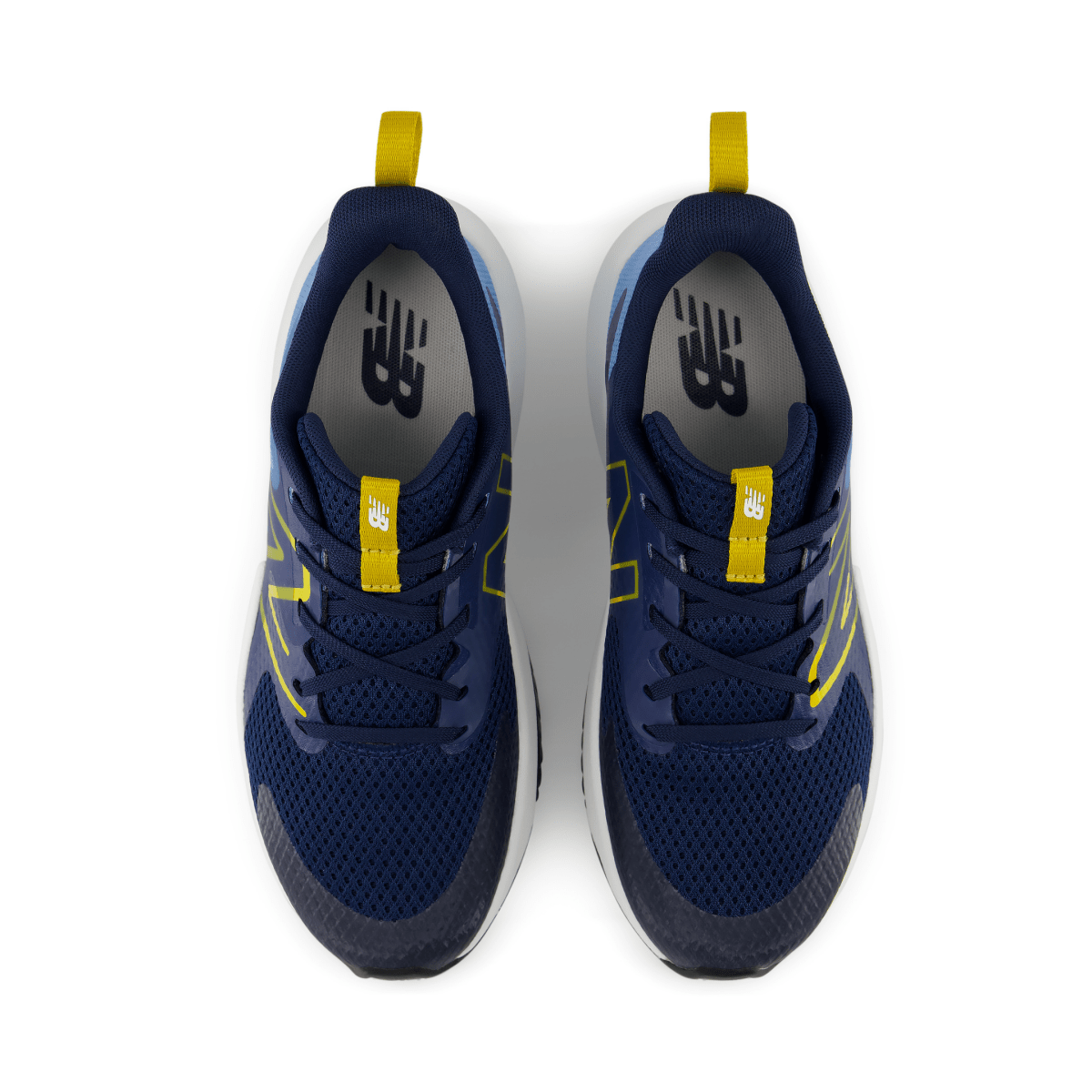 New Balance Kids (Grade School) Rave Run v2 Lace GRAV9CE Analog Blue/Navy/Mars Yellow - 1110412 - Tip Top Shoes of New York