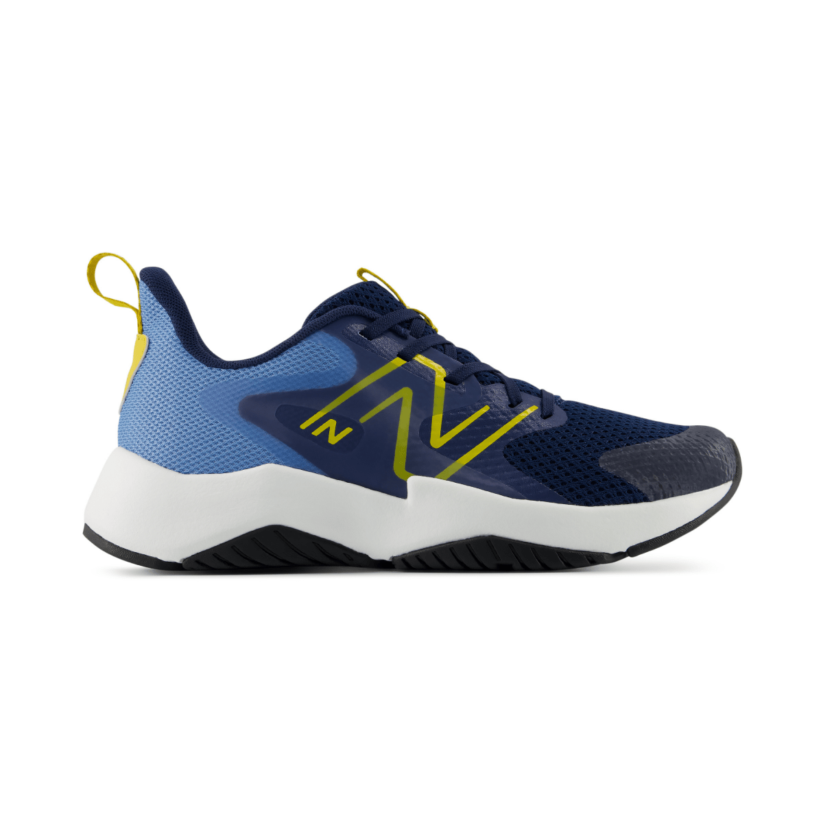 New Balance Kids (Grade School) Rave Run v2 Lace GRAV9CE Analog Blue/Navy/Mars Yellow - 1110412 - Tip Top Shoes of New York