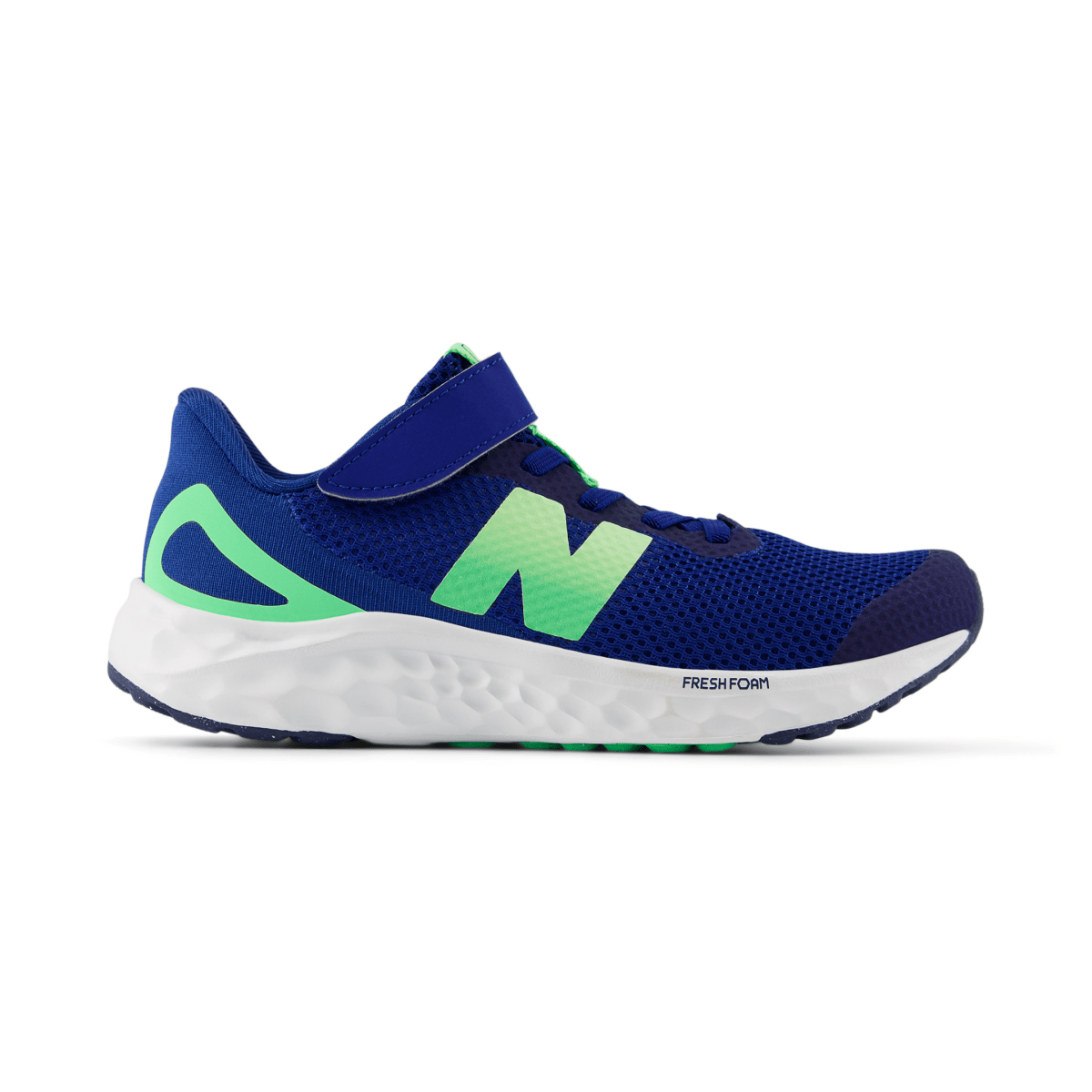 New Balance Kid's (Preschool) Fresh Foam Arishi v4 PAARIBG4 Galaxy Blue/Lime Leaf/NB Navy - 1098338 - Tip Top Shoes of New York
