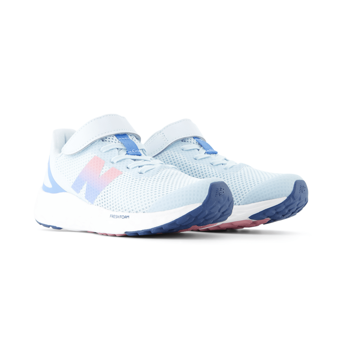 New Balance Kid's (Preschool) Fresh Foam Arishi v4 PAARIBP4 Frosted Glass/Carolina Blue/Pink Taffy - 1098308 - Tip Top Shoes of New York