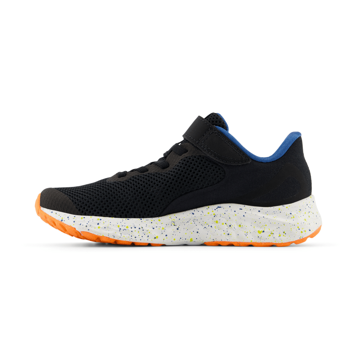 New Balance Kid's (Preschool) Fresh Foam Arishi v4 PAARIBS4 Black/Blue Agate/Blaze Orange - 1093390 - Tip Top Shoes of New York