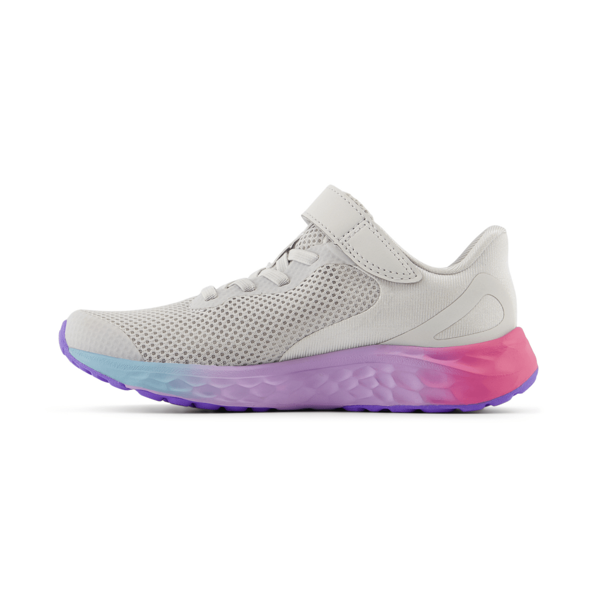 New Balance Kid's (Preschool) Fresh Foam Arishi v4 PAARIGR4 Grey Matter/Mid Century Pink/Lilac Glo - 1093377 - Tip Top Shoes of New York