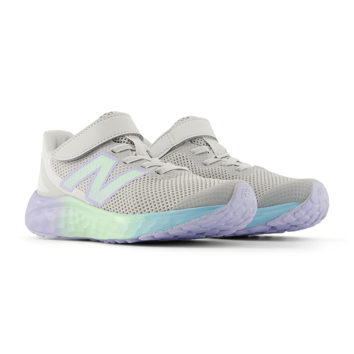 New Balance Kids (Preschool) Fresh Foam Arishi v4 PARI8CM Grey Matter/Daybreak/Cosmic Jade - 1104164 - Tip Top Shoes of New York