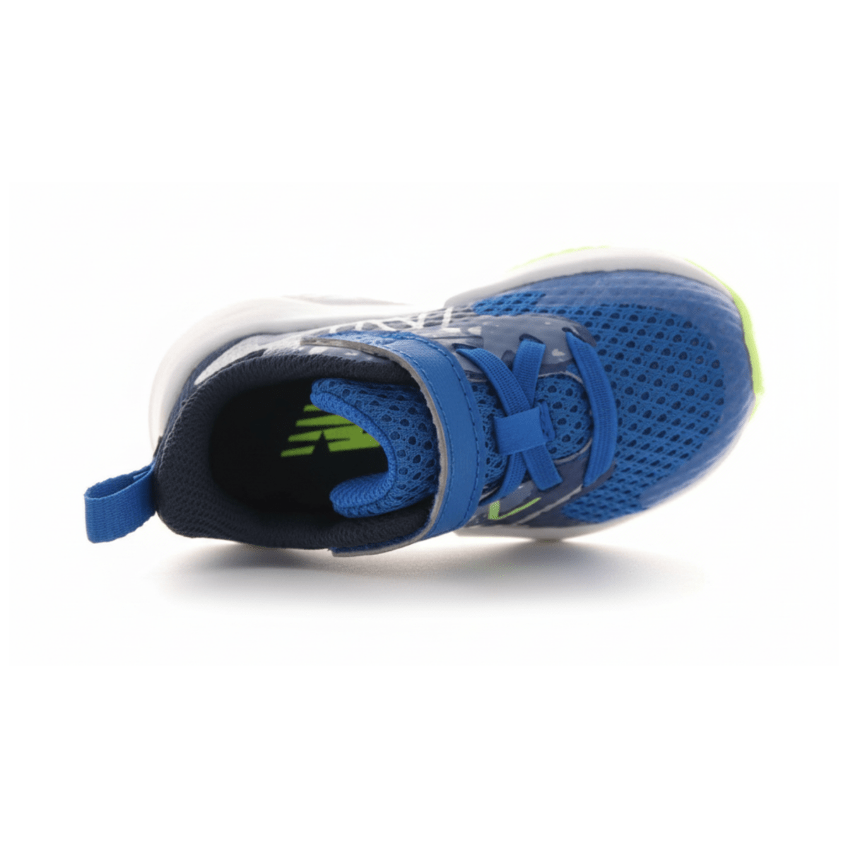 New Balance Kids (Preschool) Rave Run v2 Bungee Lace with Hook - and - Loop Top Strap Royal/Lime - 1080761 - Tip Top Shoes of New York