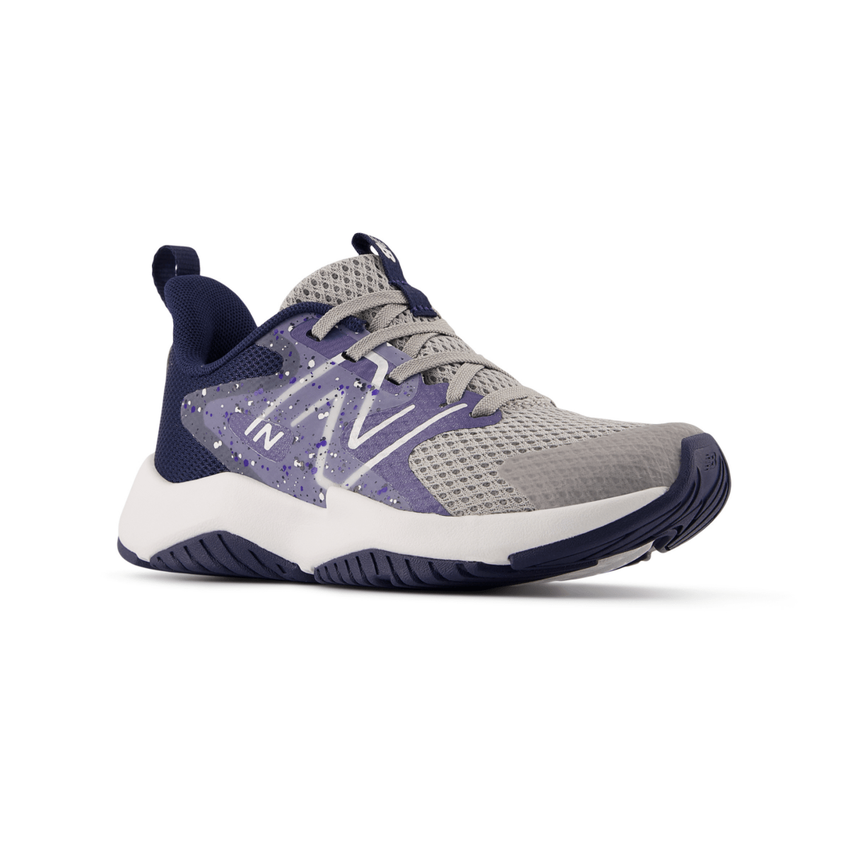 New Balance Kids' (Preschool) Rave Run v2 PKRAVA2 Raincloud/Dream State/NB Navy - 11002739 - Tip Top Shoes of New York