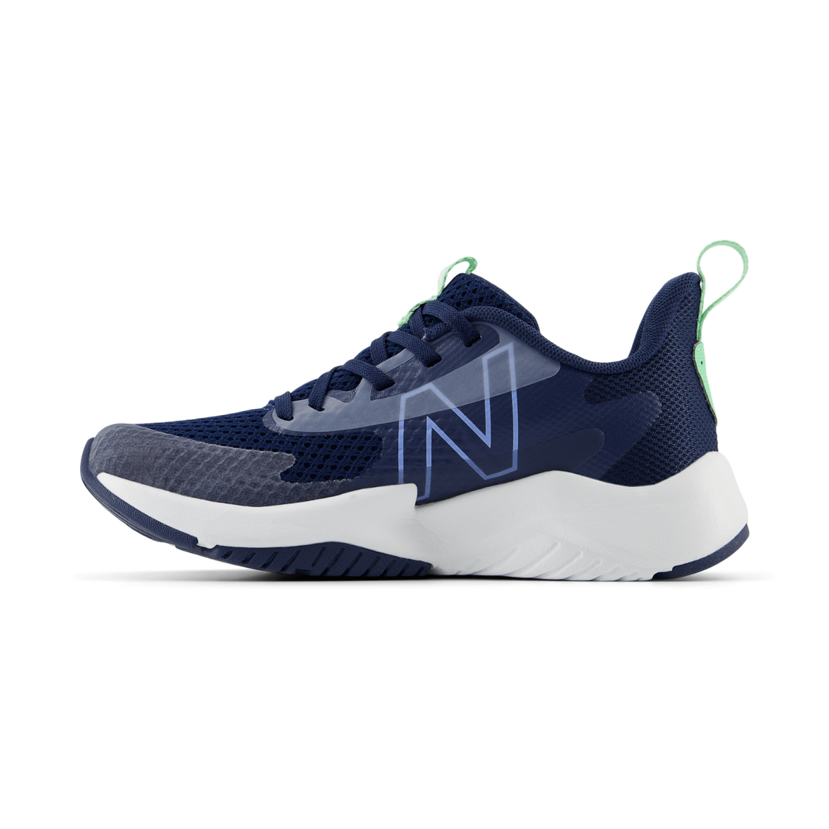 New Balance Kid's (Preschool) Rave Run v2 PKRAVAB2 Navy/Electric Sky/Sweetgrass - 1093166 - Tip Top Shoes of New York