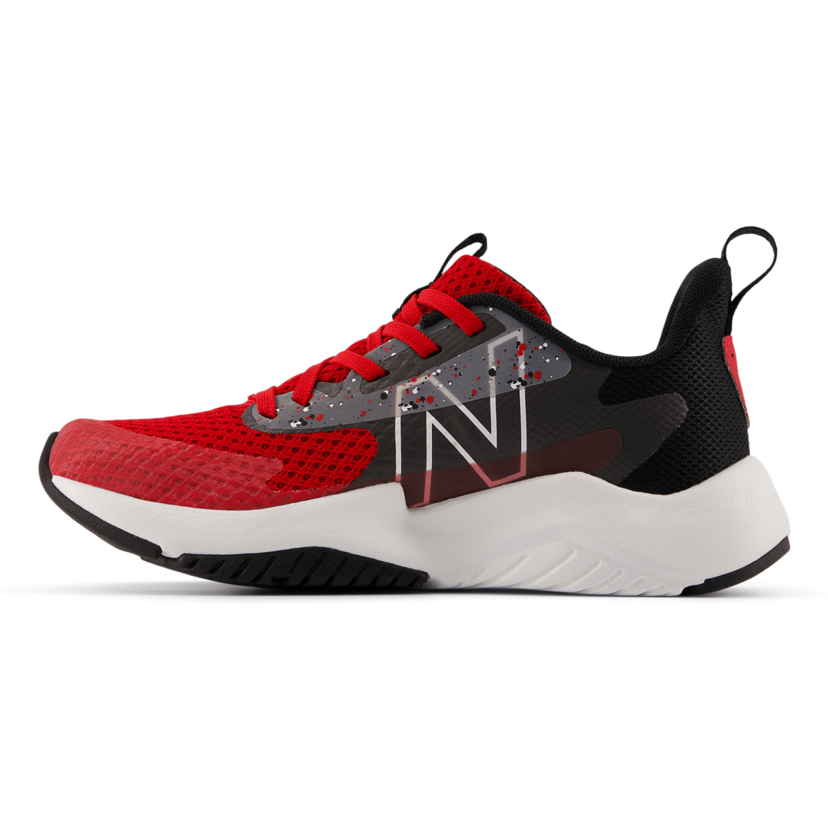 New Balance Kids (Preschool) Rave Run v2 PKRAVB2 Team Red/Black/Black Cement - 1104573 - Tip Top Shoes of New York