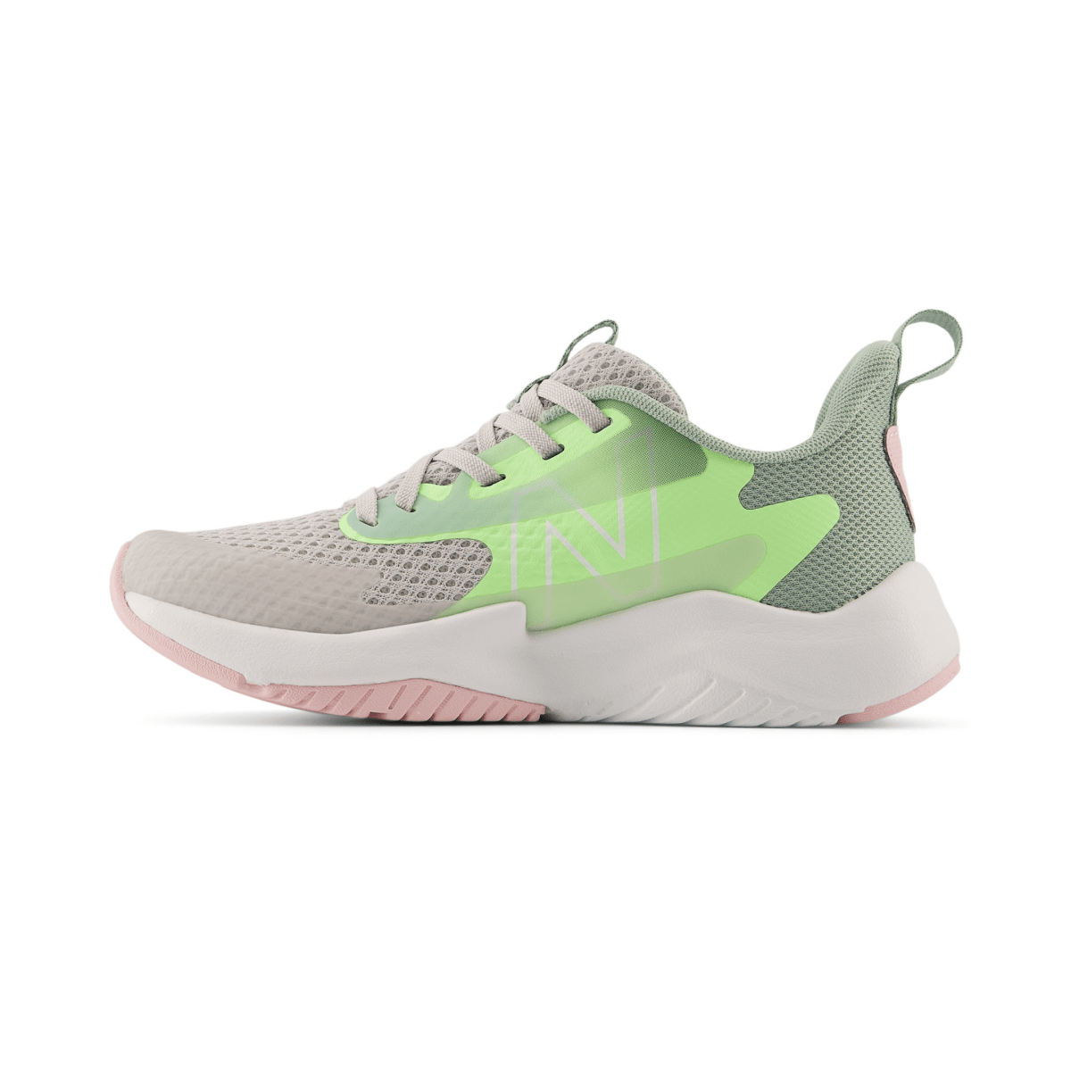 New Balance Kids' (Preschool) Rave Run v2 PKRAVE2 Grey Matter/Mint Flash/Mosaic Green - 11002724 - Tip Top Shoes of New York