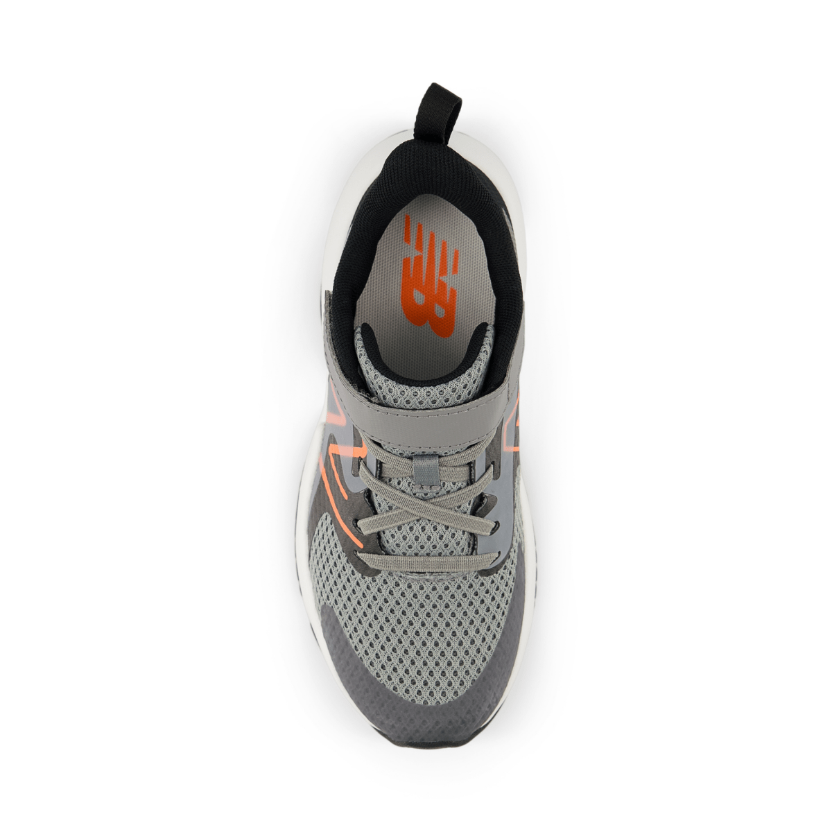 New Balance Kids (Preschool) Rave Run v2 Velcro PRAV2RO Slate Grey/Black/Tangerine Heat - 1104580 - Tip Top Shoes of New York