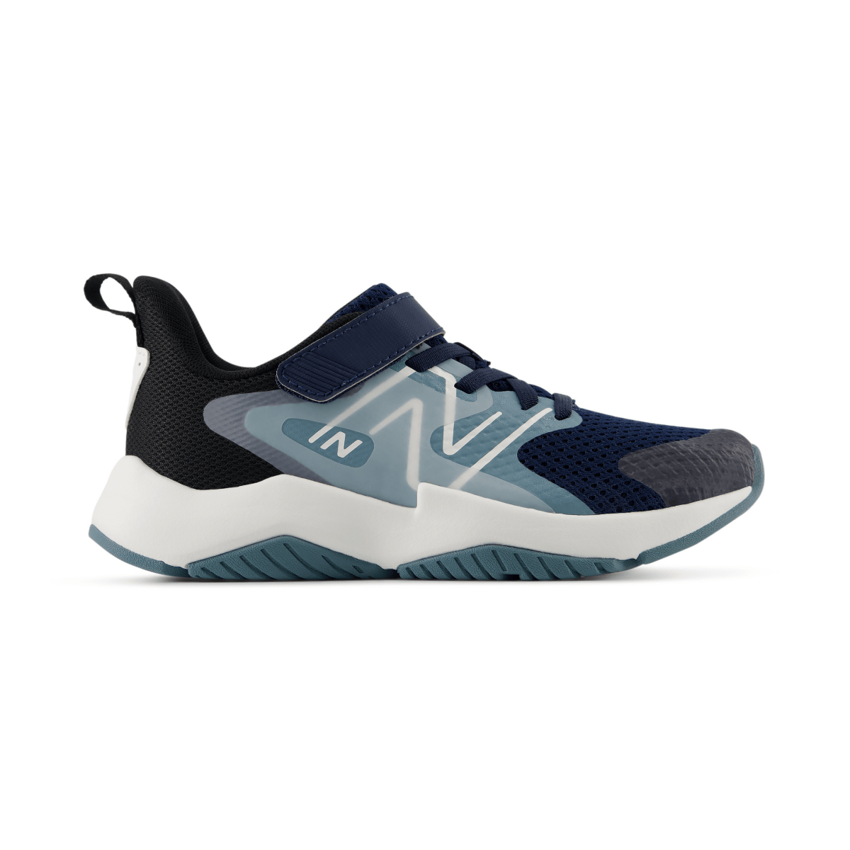 New Balance Kids (Preschool) Rave Run v2 Velcro PRAV3LD Navy/Salt Water/Black - 1104606 - Tip Top Shoes of New York