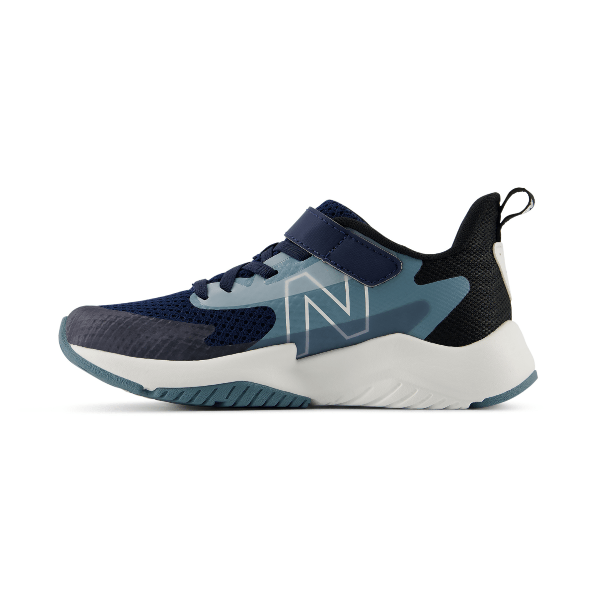 New Balance Kids (Preschool) Rave Run v2 Velcro PRAV3LD Navy/Salt Water/Black - 1104606 - Tip Top Shoes of New York
