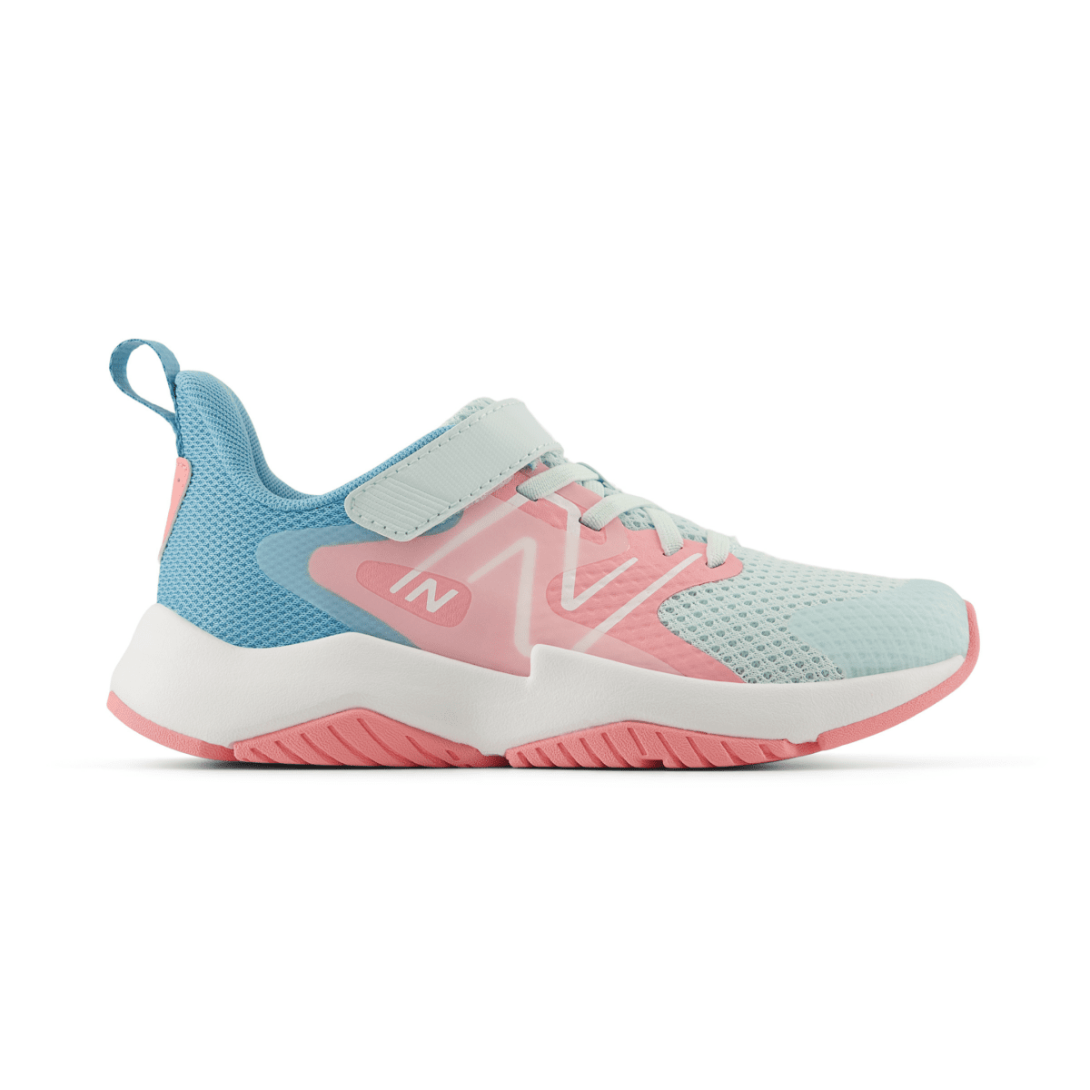 New Balance Kids (Preschool) Rave Run v2 Velcro PRAV6G1 Glint Blue/Double Bubble/Taffy Blue - 1104138 - Tip Top Shoes of New York