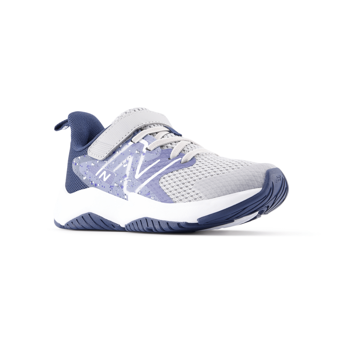 New Balance Kids' (Preschool) Rave Run v2 Velcro YTRAVAM2 Raincloud/Dream State/NB Navy - 1098392 - Tip Top Shoes of New York