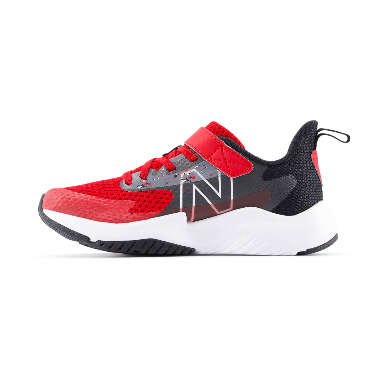 New Balance Kids' (Preschool) Rave Run v2 Velcro YTRAVAM2 Team Red/Black/Black Cement - 1098440 - Tip Top Shoes of New York