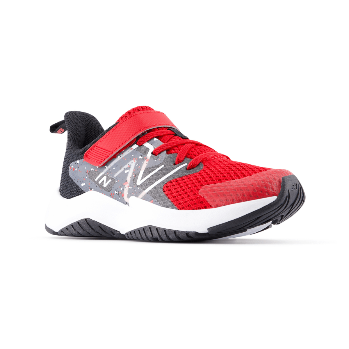 New Balance Kids' (Preschool) Rave Run v2 Velcro YTRAVAM2 Team Red/Black/Black Cement - 1098440 - Tip Top Shoes of New York