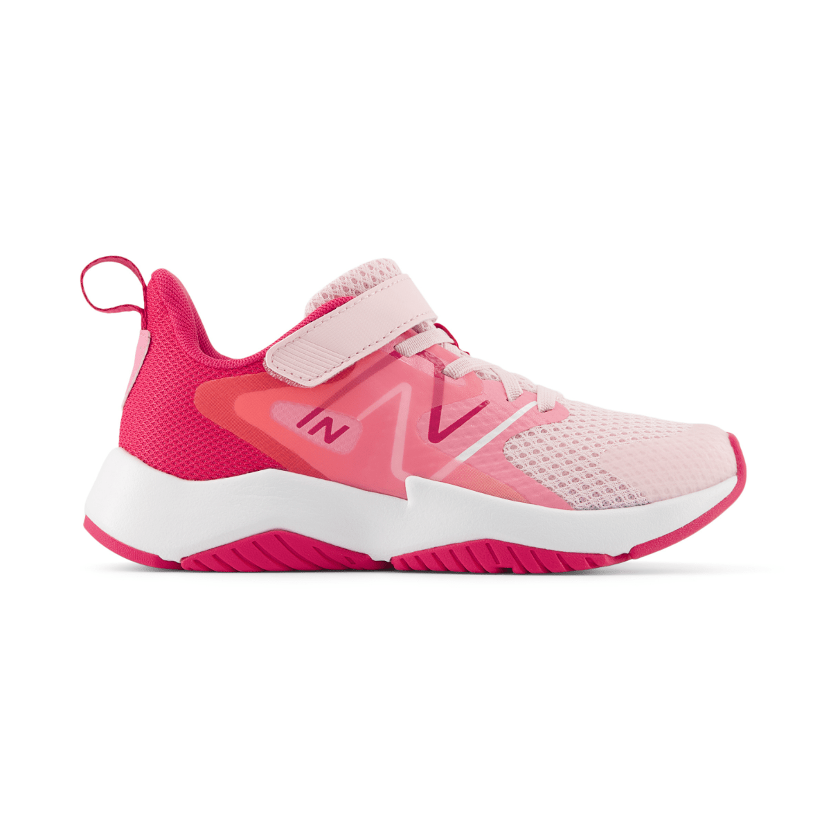 New Balance Kids' (Preschool) Rave Run v2 Velcro YTRAVD2 Rose Sugar/Carnival Pink/Signal Pink - 11002769 - Tip Top Shoes of New York