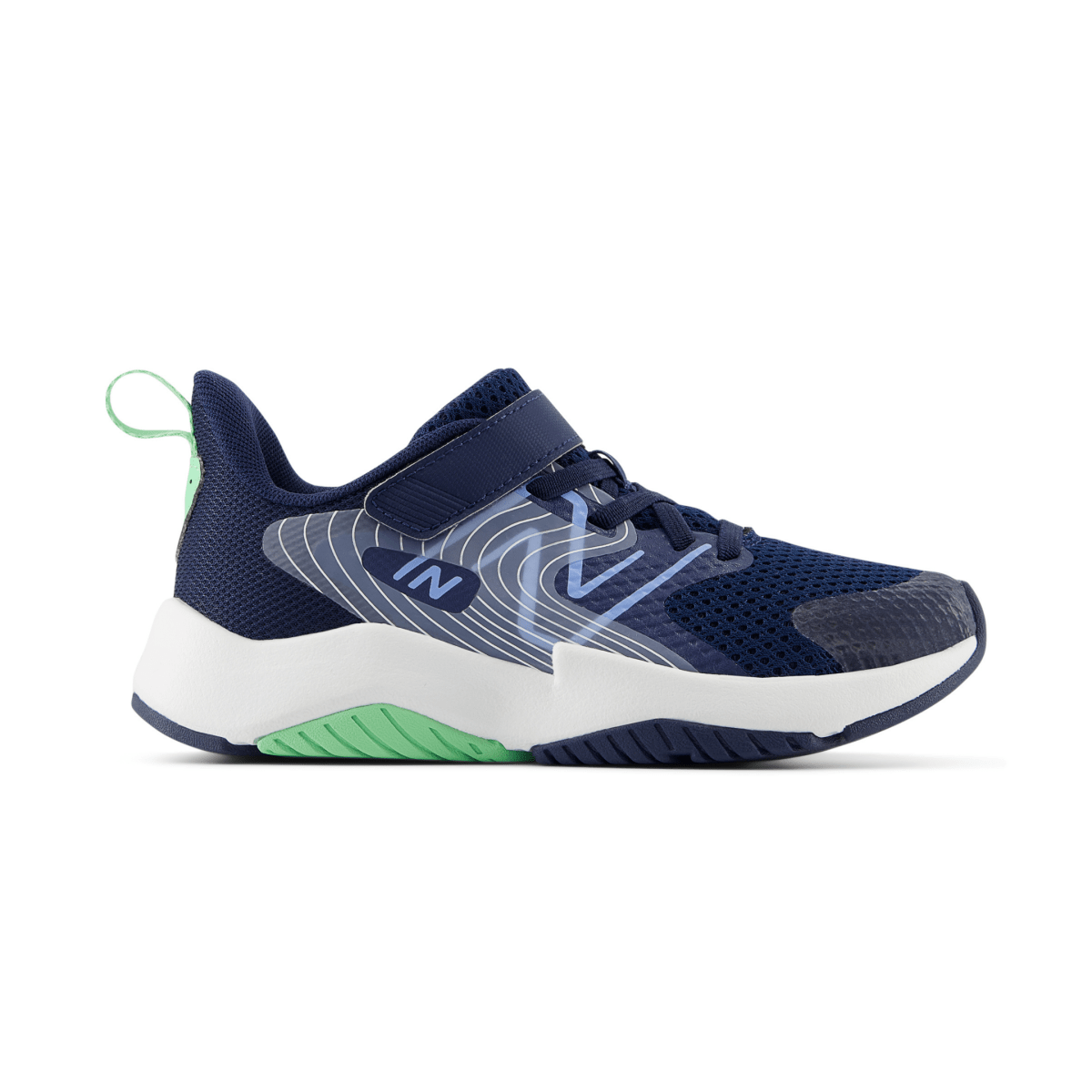 New Balance Kid's (Preschool) Rave Run v2 YTRAVAB2 Navy/Electric Sky/Sweetgrass - 1093104 - Tip Top Shoes of New York