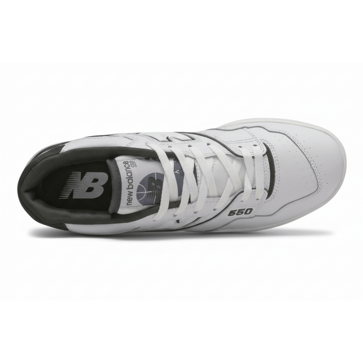 New Balance Men's BB550HA1 White/Black - 10045210 - Tip Top Shoes of New York