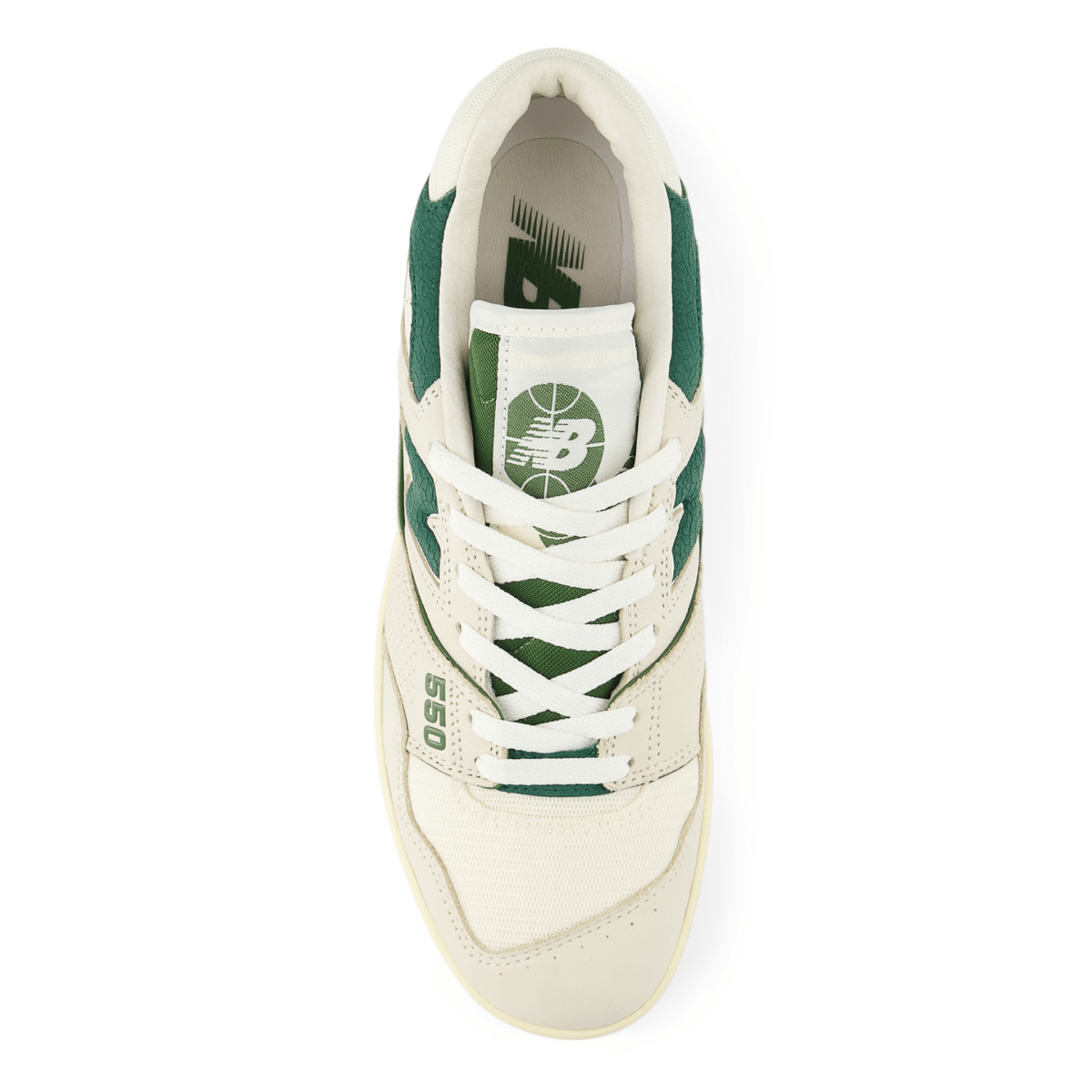 New Balance Men's BB550LGR - 2 Permafrost/Dark Alpine Green - 11003379 - Tip Top Shoes of New York