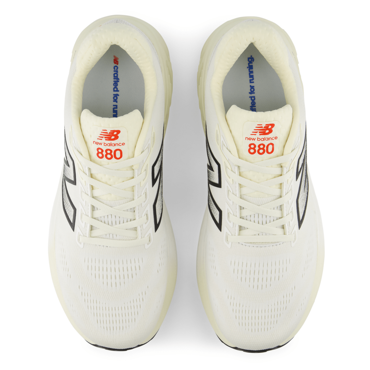 New Balance Men's Fresh Foam X 880v15 M888057E Angora/Neo Flame - 11026669 - Tip Top Shoes of New York