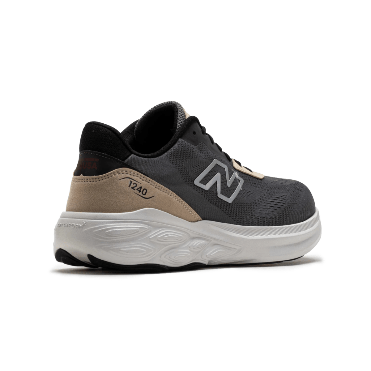 New Balance Men's M1240BS1 Fresh Foam 1240v1 Black/Stoneware/Firecracker - 11015806 - Tip Top Shoes of New York