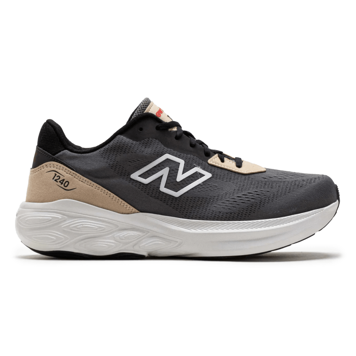 New Balance Men's M1240BS1 Fresh Foam 1240v1 Black/Stoneware/Firecracker - 11015806 - Tip Top Shoes of New York