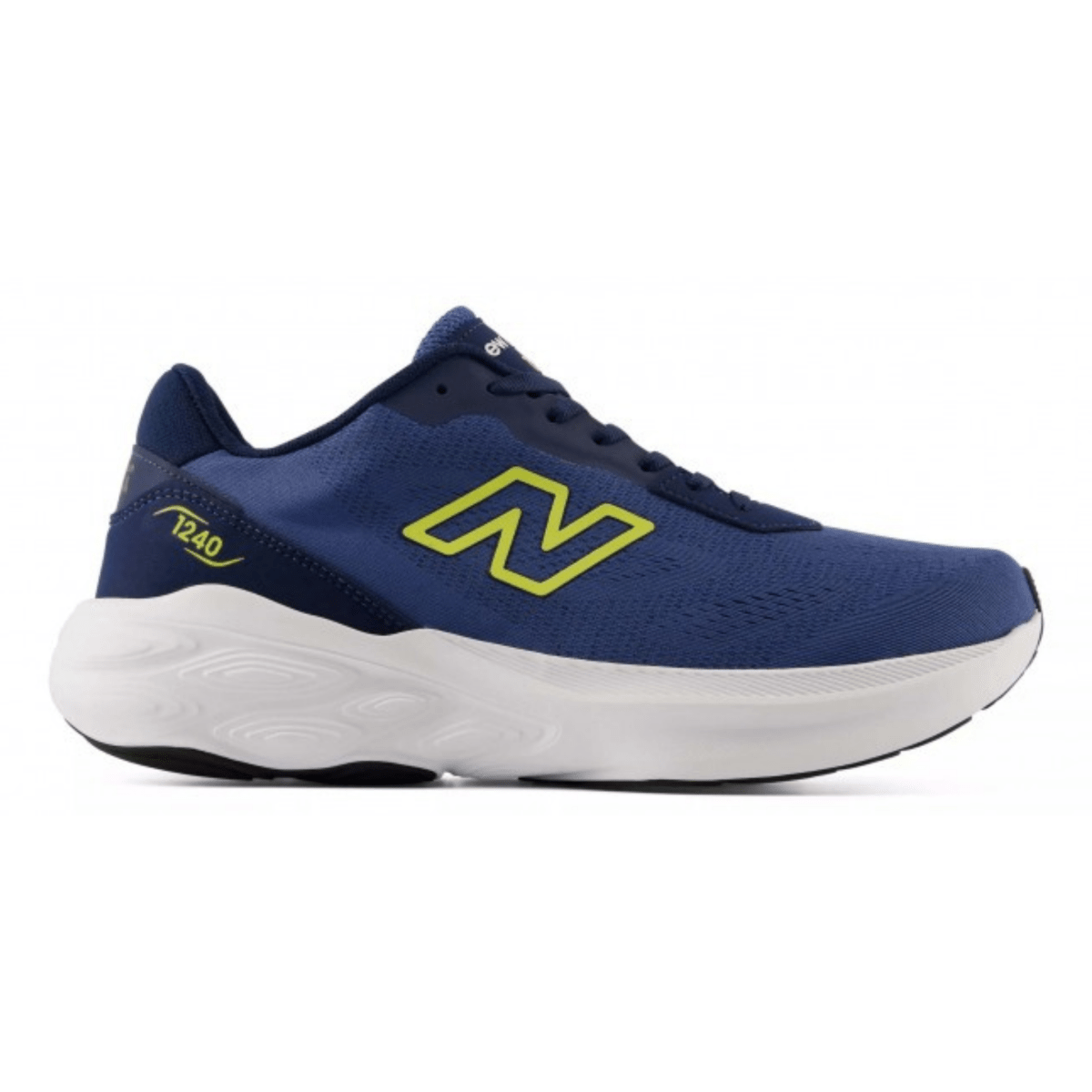 New Balance Men's M1240NS1 Fresh Foam x 1201v1 Navy/Magic Blue/Yellow - 11015850 - Tip Top Shoes of New York