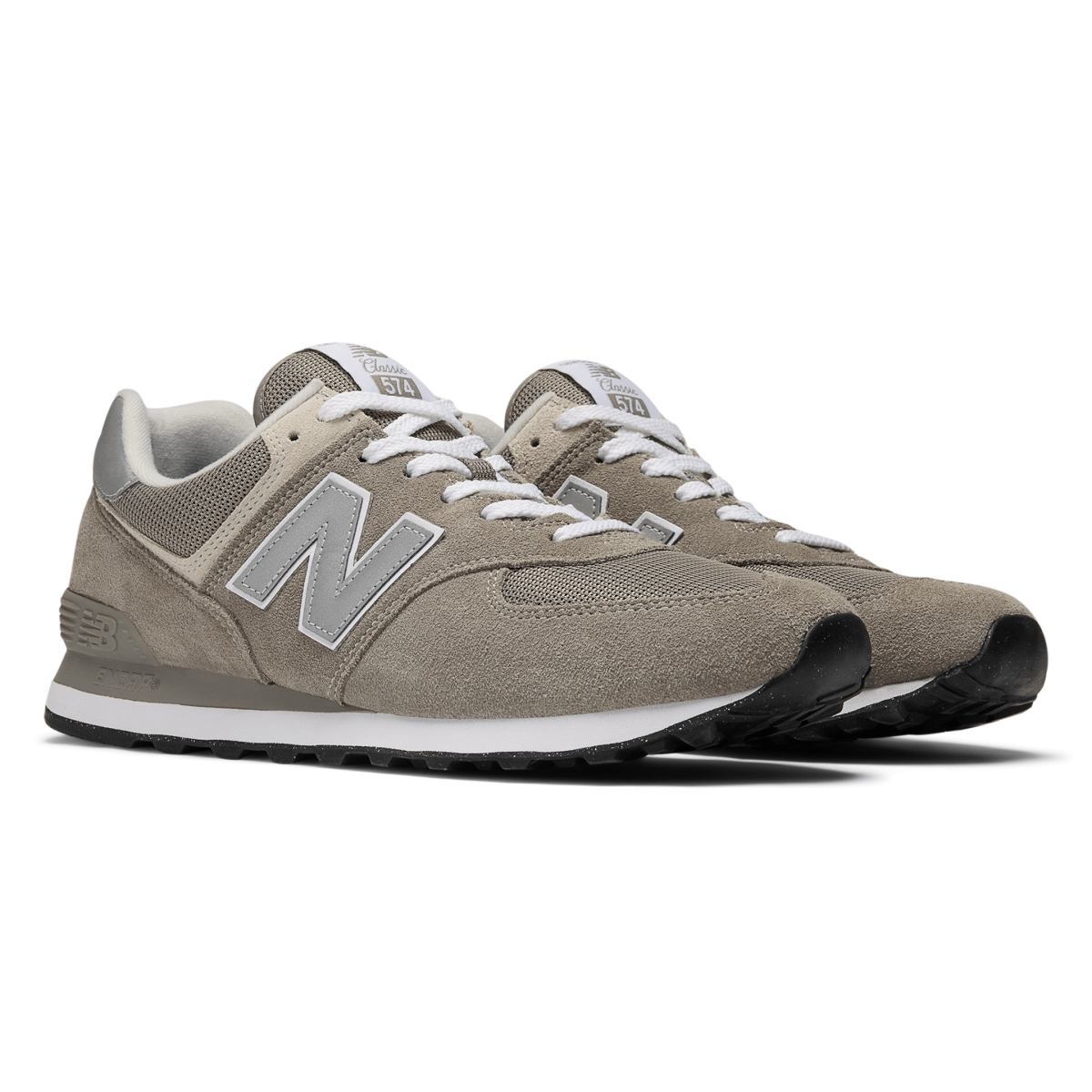 New Balance Men's ML574EVG Grey/White - 11002953 - Tip Top Shoes of New York