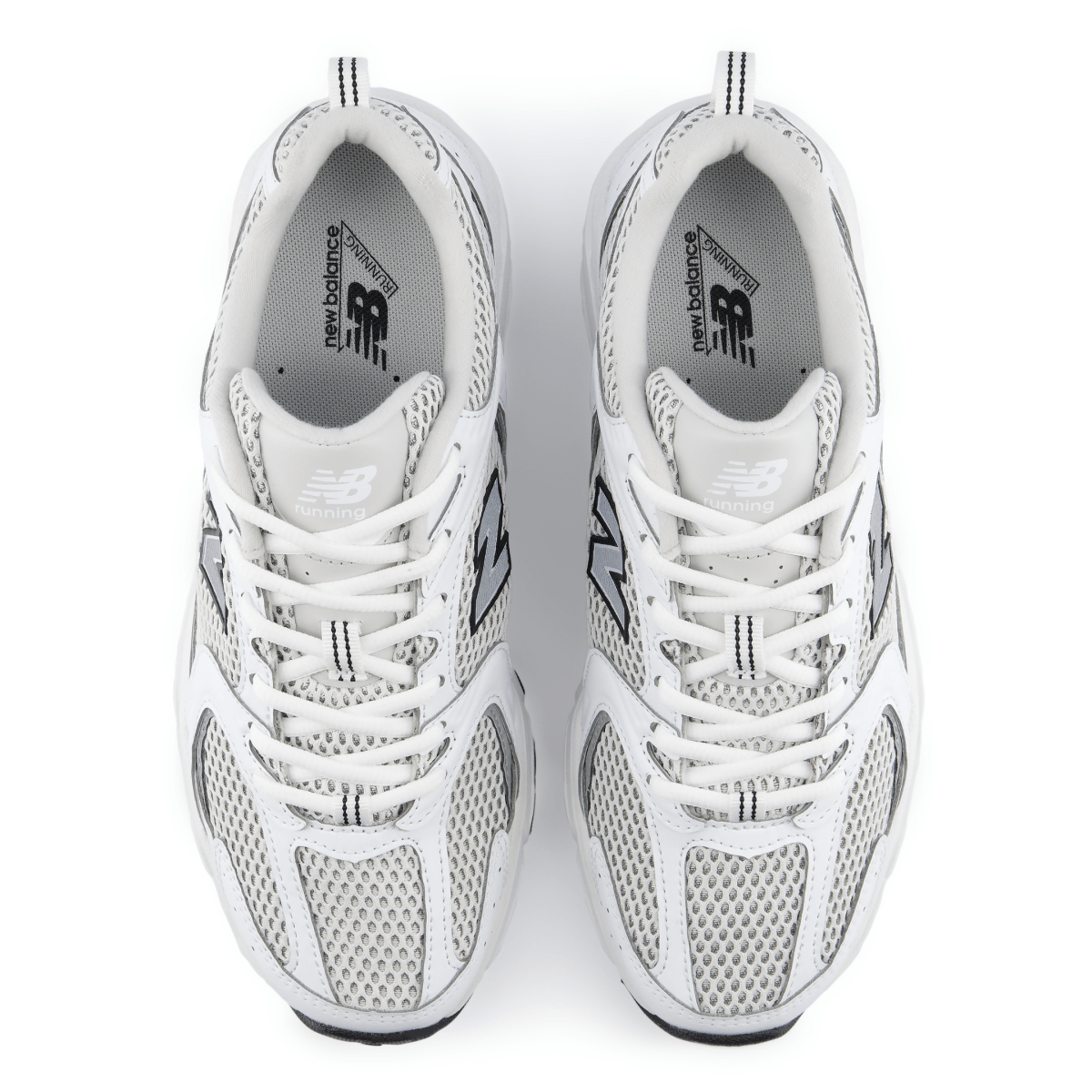 New Balance Men's U530KLB White/Silver Metallic - 11026466 - Tip Top Shoes of New York