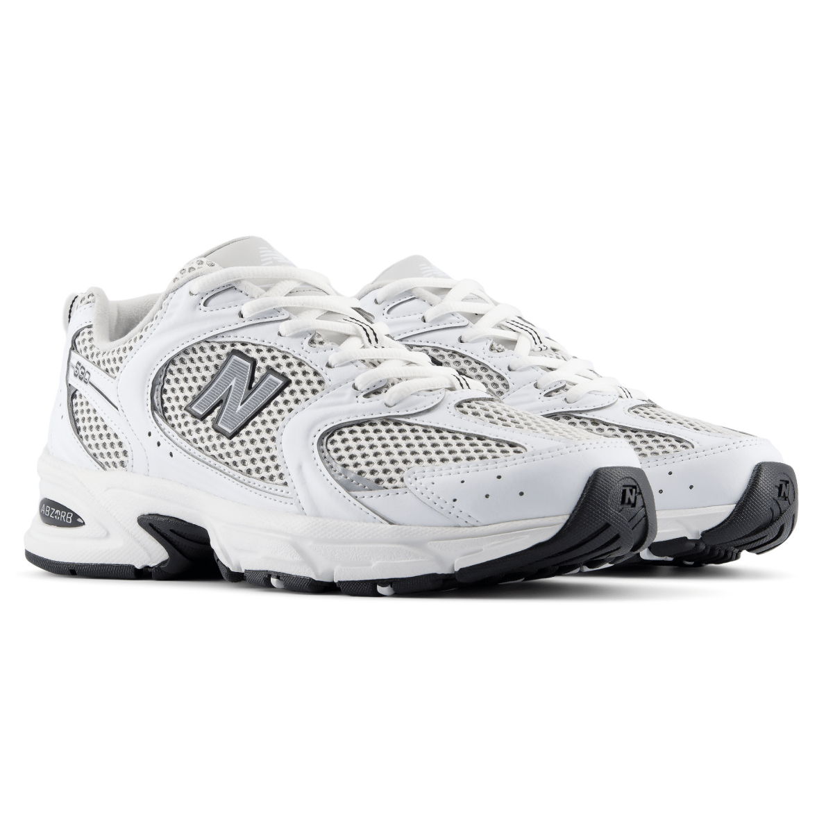 New Balance Men's U530KLB White/Silver Metallic - 11026466 - Tip Top Shoes of New York