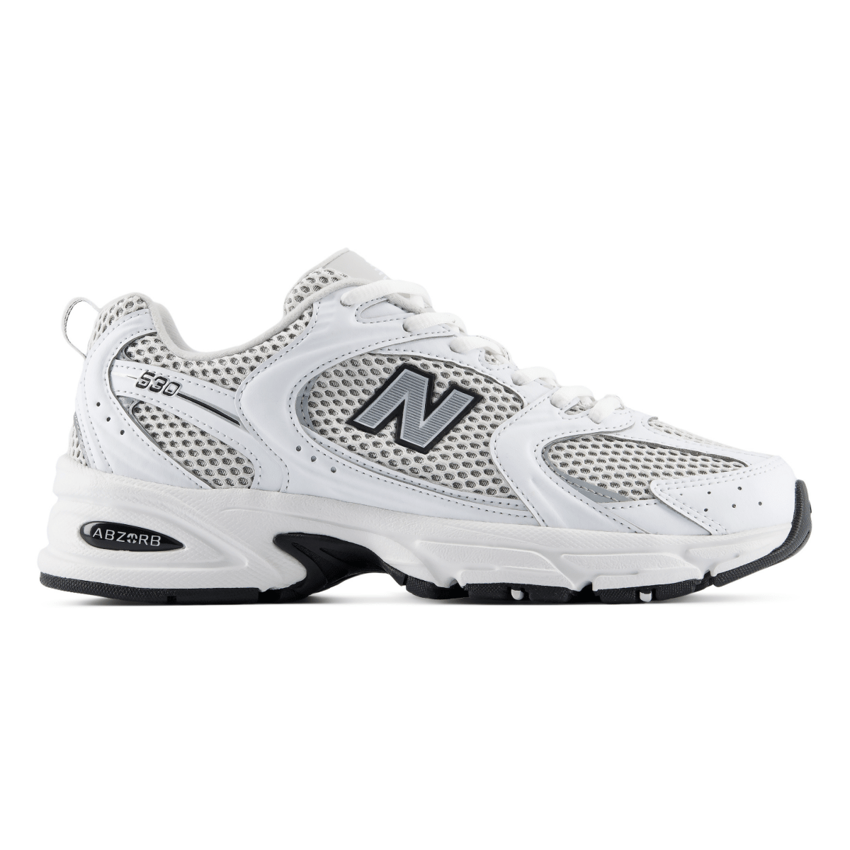 New Balance Men's U530KLB White/Silver Metallic - 11026466 - Tip Top Shoes of New York