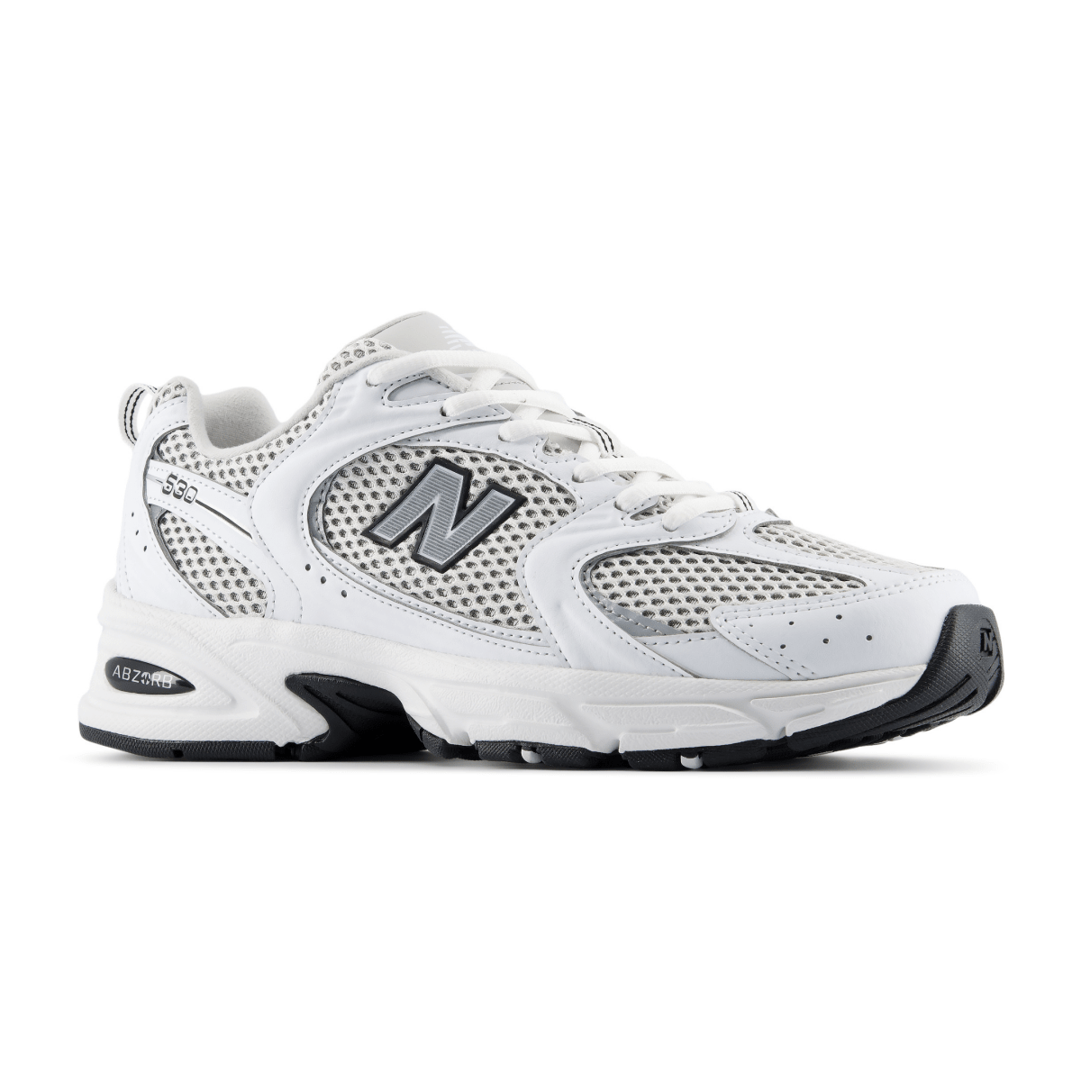 New Balance Men's U530KLB White/Silver Metallic - 11026466 - Tip Top Shoes of New York