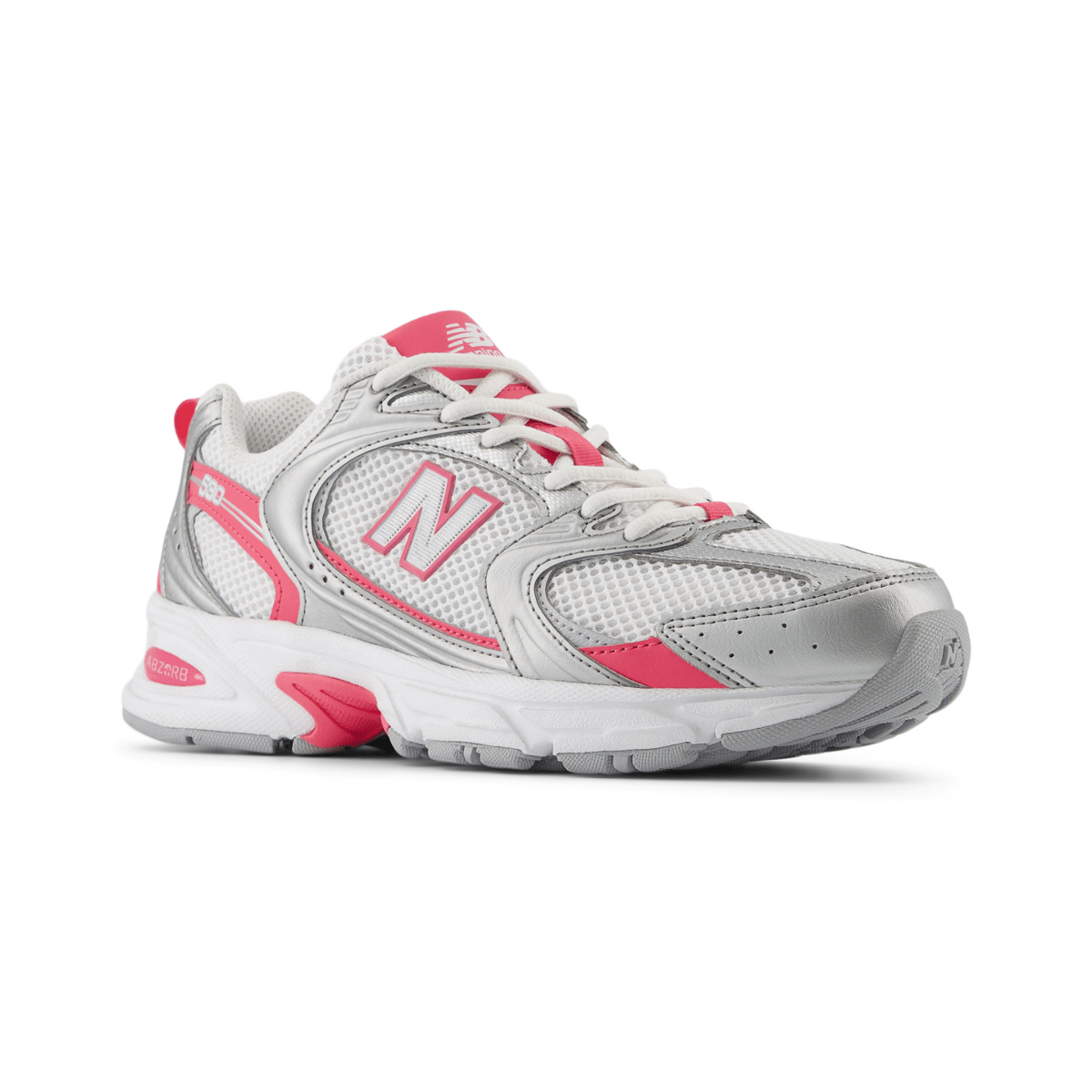 New Balance Men's U530RSB Silver Metallic/Dragon Berry/White - 10057877 - Tip Top Shoes of New York