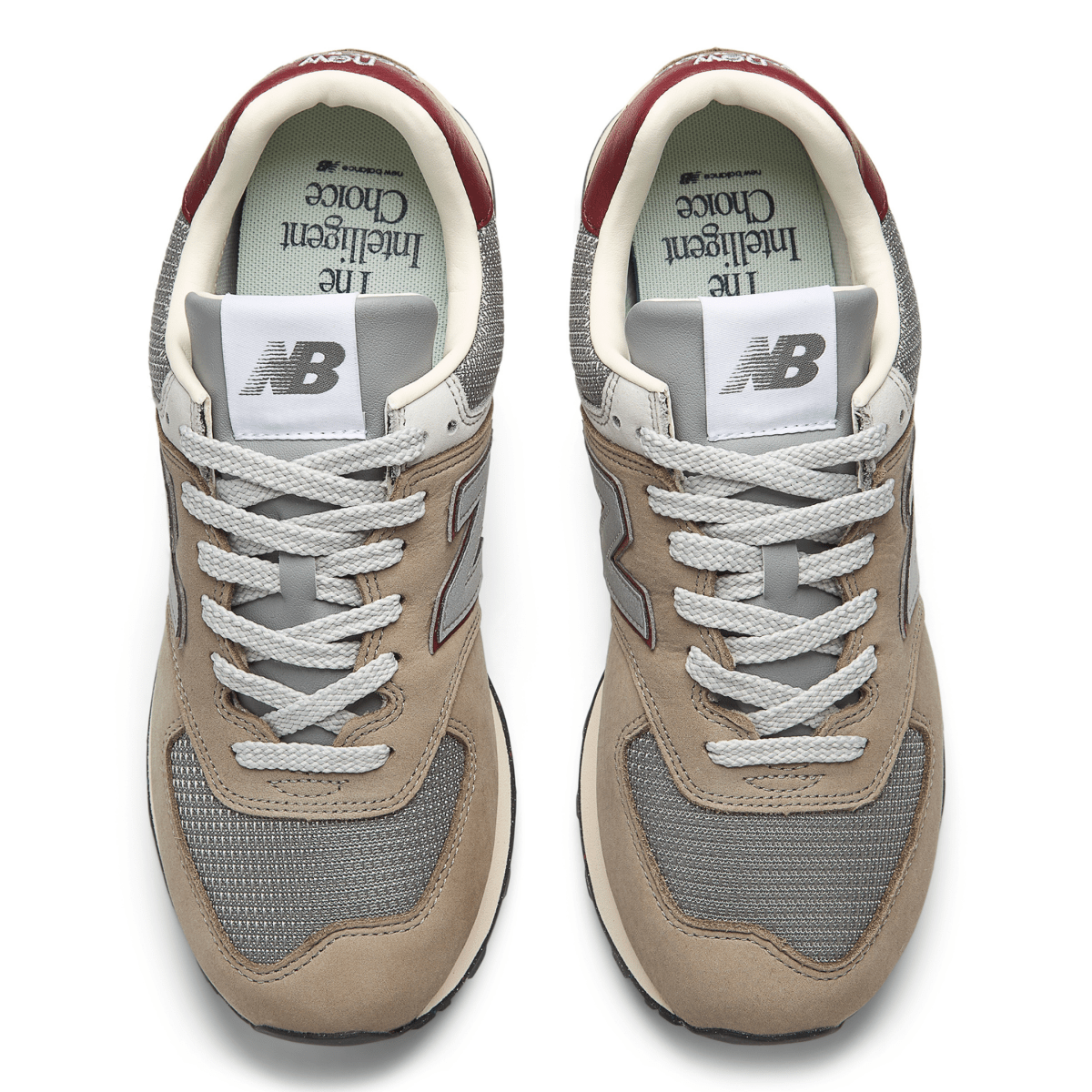 New Balance Men's U574KSKB Arid Stone/Monarch Burgundy - 11002938 - Tip Top Shoes of New York