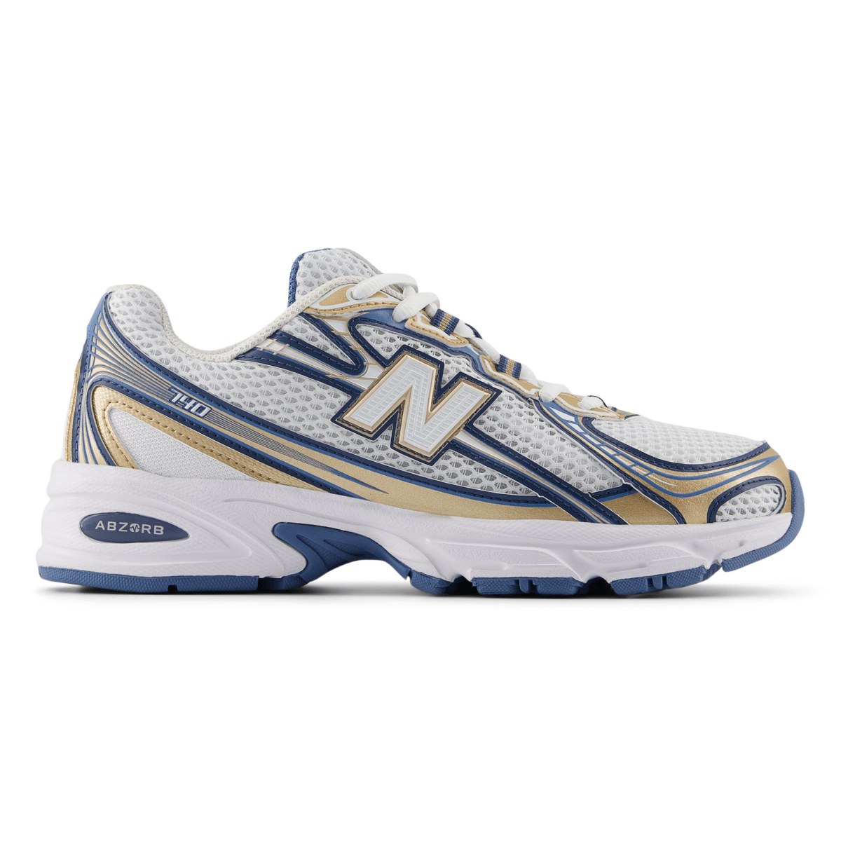 New Balance Men's U740HB2 Heron Blue/Gold/White - 10057863 - Tip Top Shoes of New York
