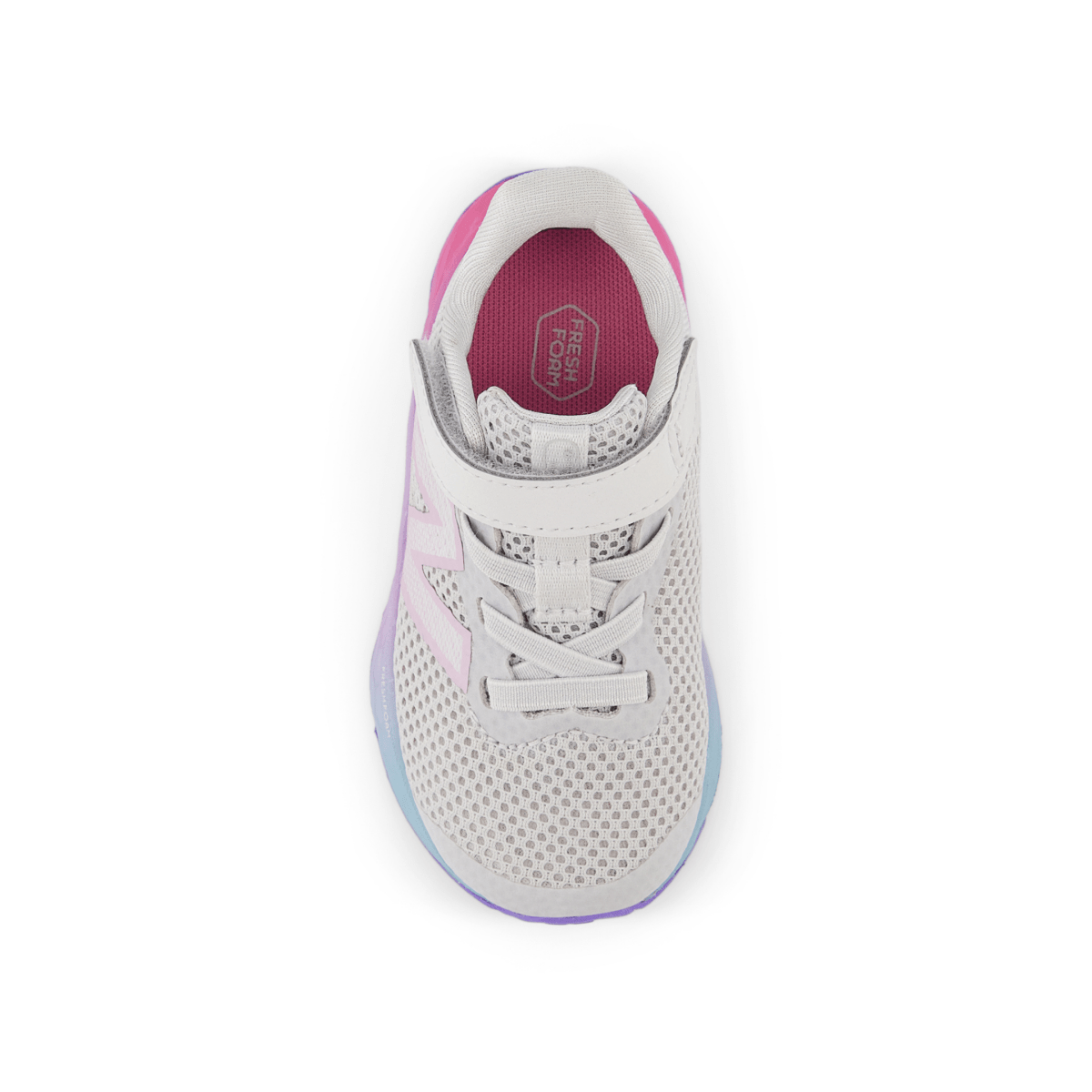 New Balance Toddler's Fresh Foam Arishi v4 IAARIGR4 Grey Matter/Mid Century Pink/Lilac Glo - 1093337 - Tip Top Shoes of New York