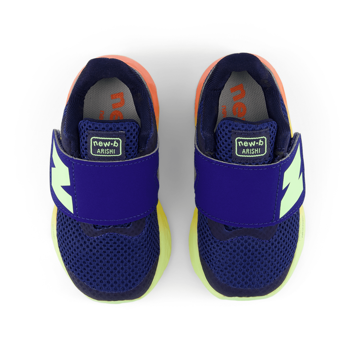 New Balance Toddlers Fresh Foam Arishi v4 IARI2RI Blue Oyster/Afterglow/Tangerine Heat - 1104435 - Tip Top Shoes of New York