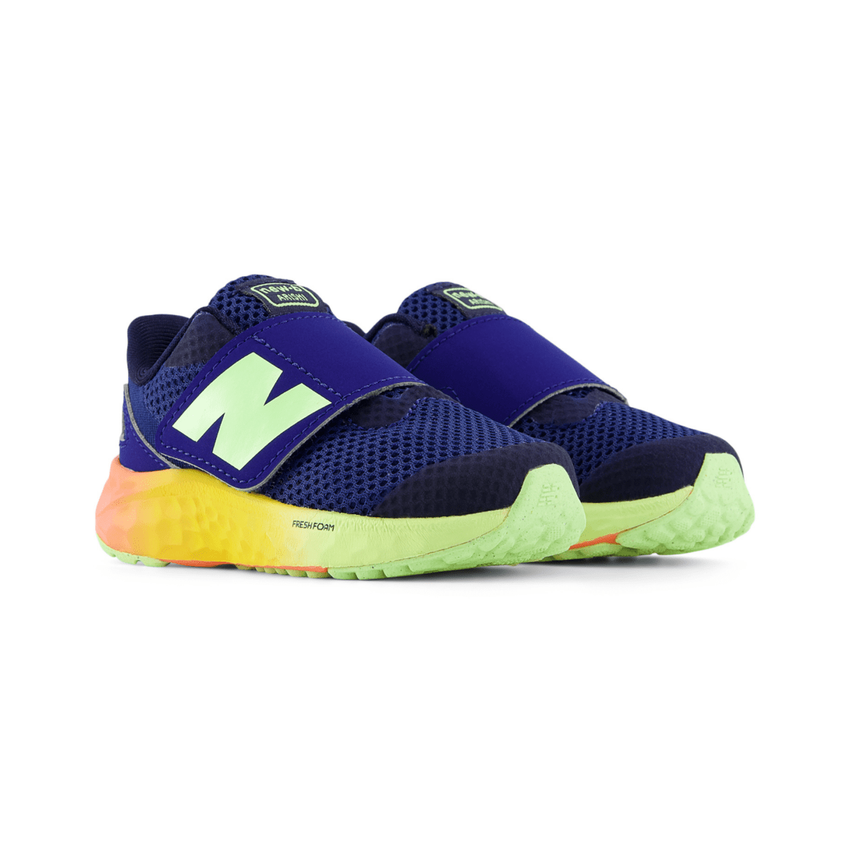 New Balance Toddlers Fresh Foam Arishi v4 IARI2RI Blue Oyster/Afterglow/Tangerine Heat - 1104435 - Tip Top Shoes of New York