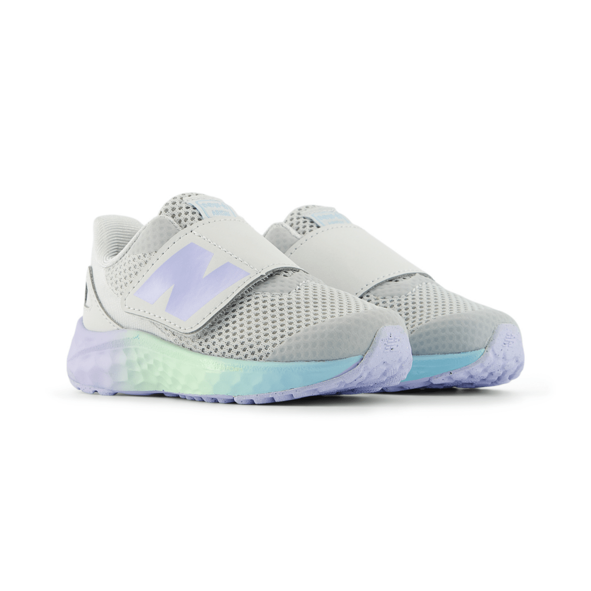 New Balance Toddlers Fresh Foam Arishi v4 IARI8KM Grey Matter/Daybreak/Cosmic Jade - 1104315 - Tip Top Shoes of New York