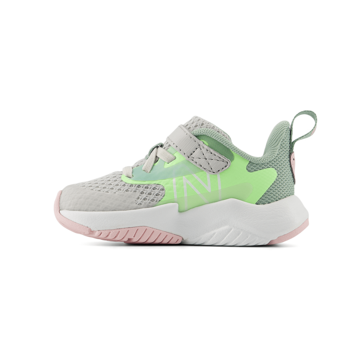 New Balance Toddlers' Rave Run v2 ITRAVE2 Grey Matter/Mint Flash/Mosaic Green - 11002787 - Tip Top Shoes of New York